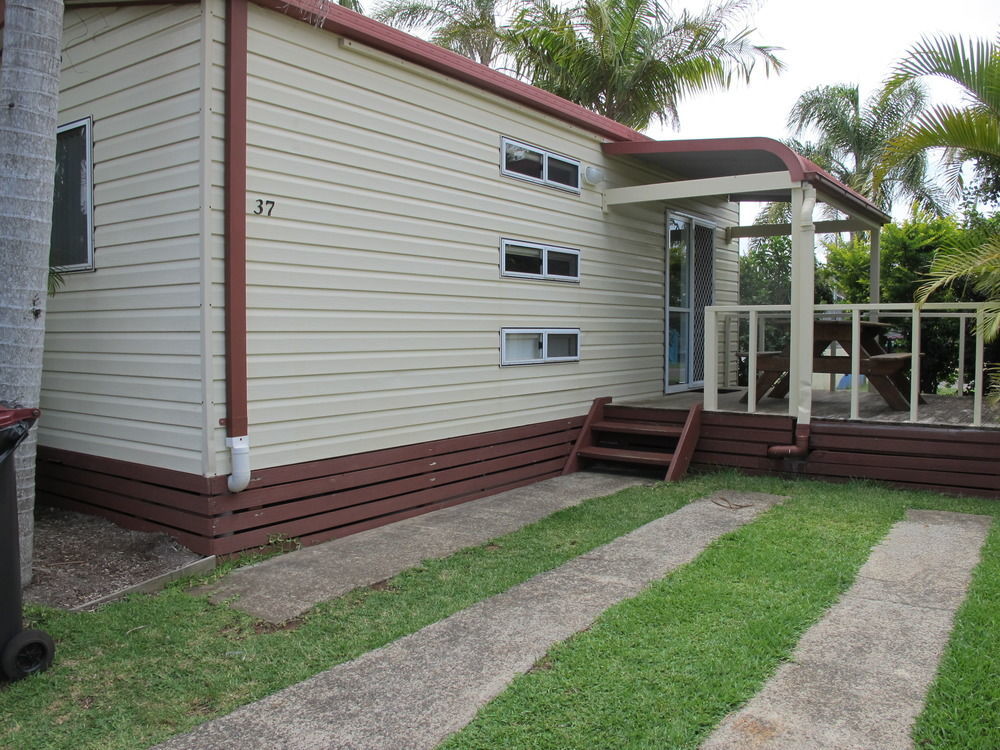 Melaleuca Caravan Park พอร์ตแมคควอรี ภายนอก รูปภาพ