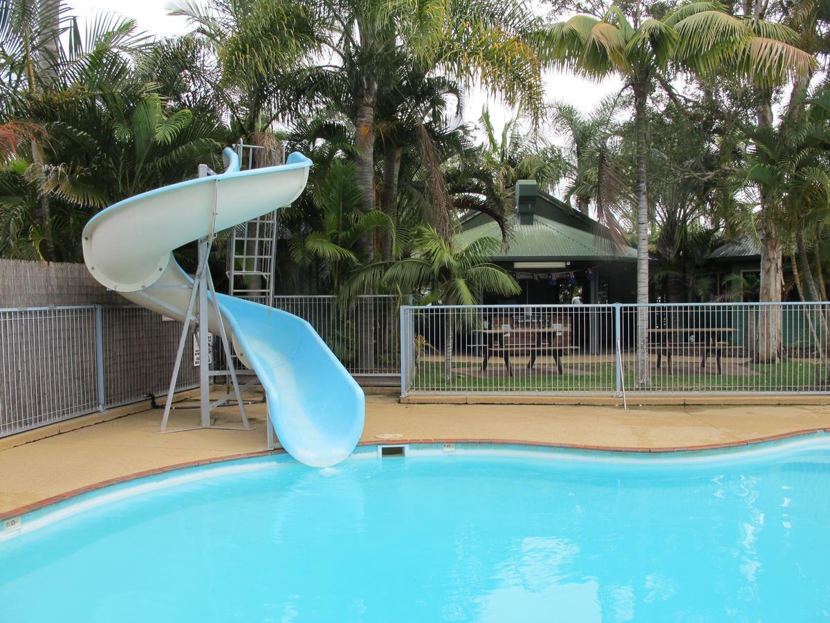 Melaleuca Caravan Park พอร์ตแมคควอรี ภายนอก รูปภาพ