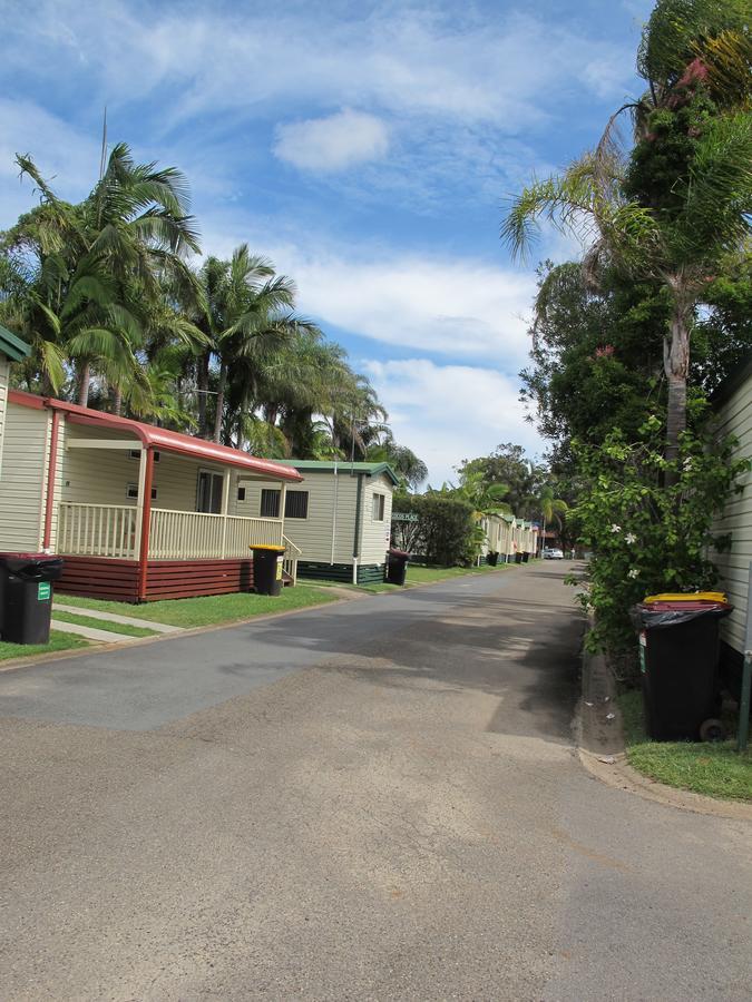 Melaleuca Caravan Park พอร์ตแมคควอรี ภายนอก รูปภาพ