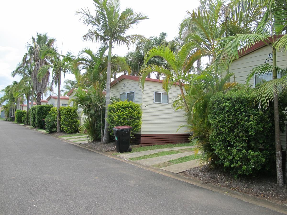 Melaleuca Caravan Park พอร์ตแมคควอรี ภายนอก รูปภาพ
