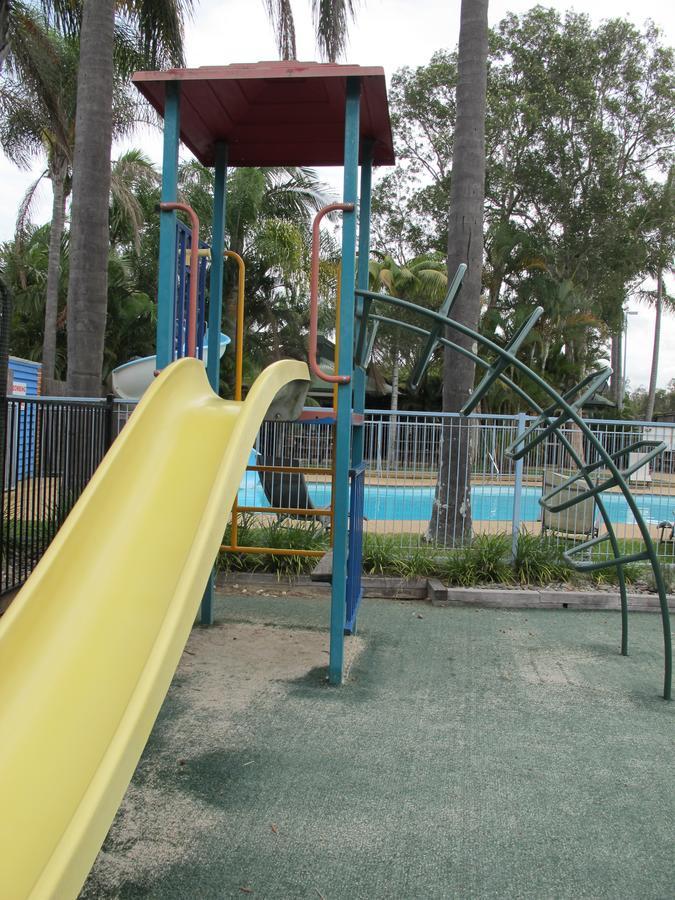 Melaleuca Caravan Park พอร์ตแมคควอรี ภายนอก รูปภาพ