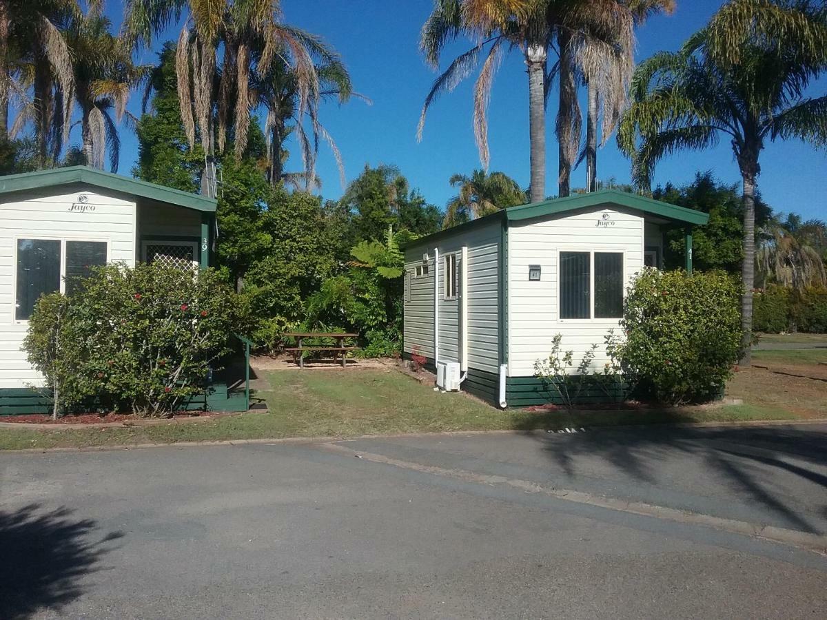 Melaleuca Caravan Park พอร์ตแมคควอรี ภายนอก รูปภาพ